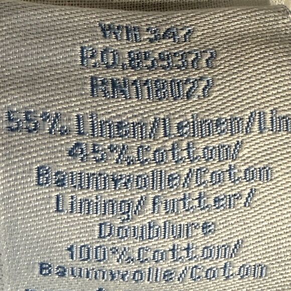 Boden Multicolor Floral Linen Mix Mini Dress Boho Casual Vacation - Picture 9 of 10